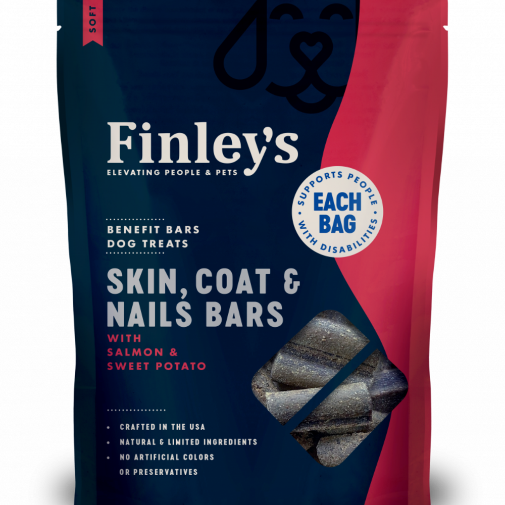 Finleys Skin, Coat, & Nails Soft Chew Benefit Bars