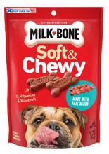 Load image into Gallery viewer, Milk-Bone Soft &amp; Chewy Dog Treats Made With Real Bacon