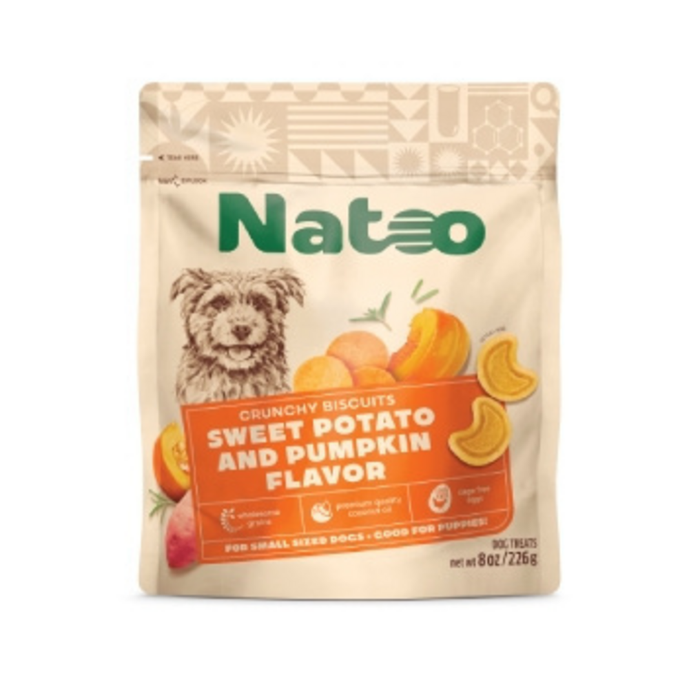 Natoo Biscuits Sweet Potato and Pumpkin Flavor