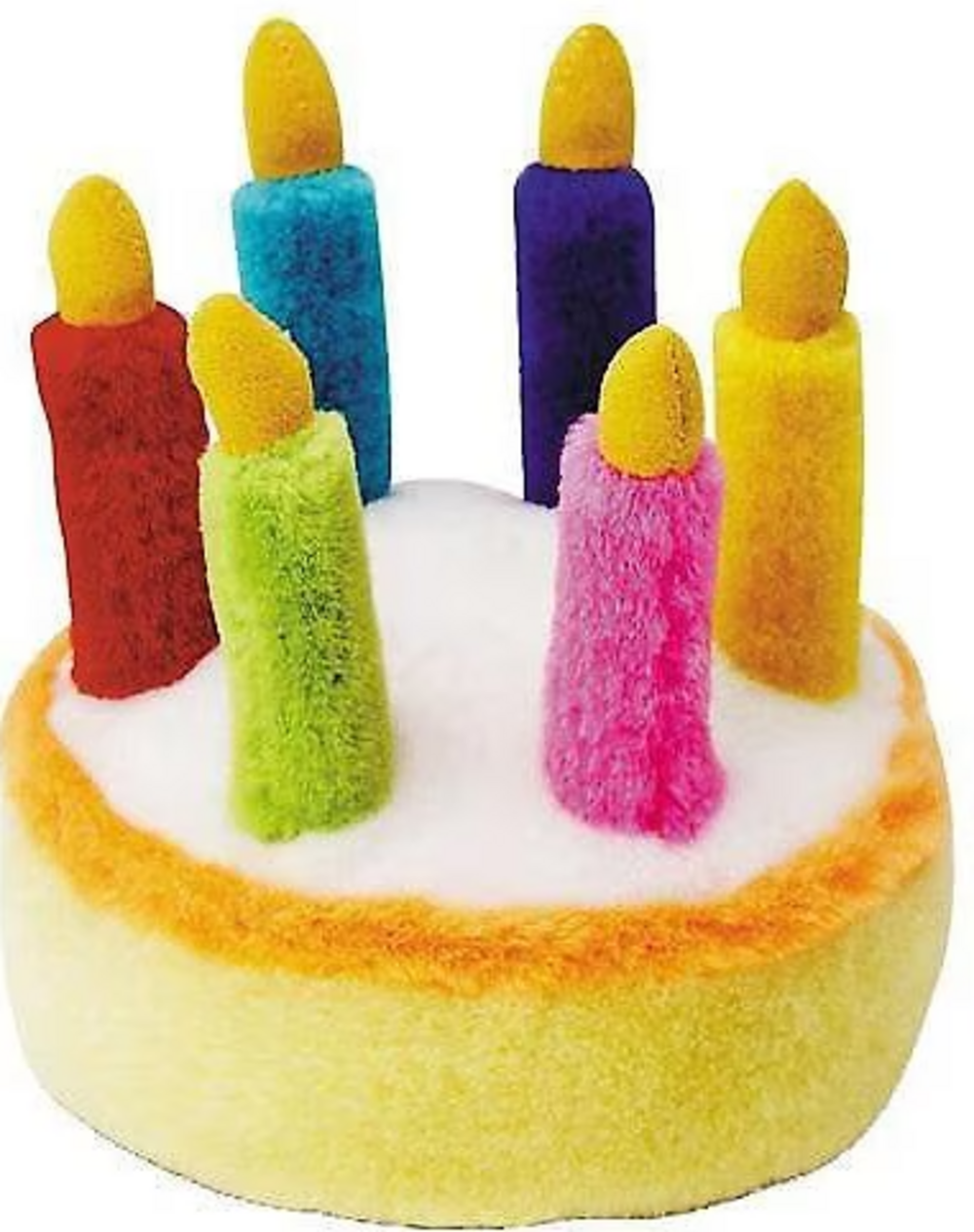 MultiPet Birthday Cake Dog Toy