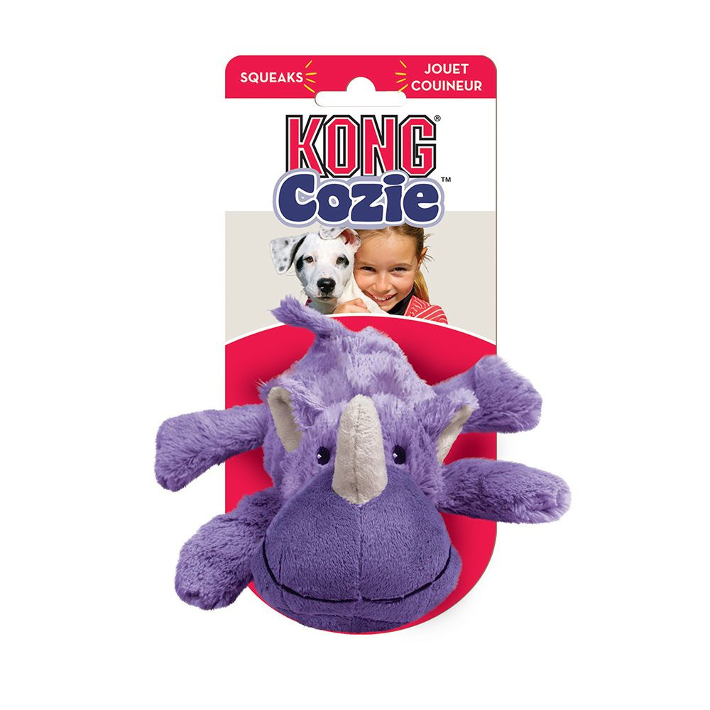 
                  
                    KONG Rosie Rhino Cozie Plush Dog Toy
                  
                