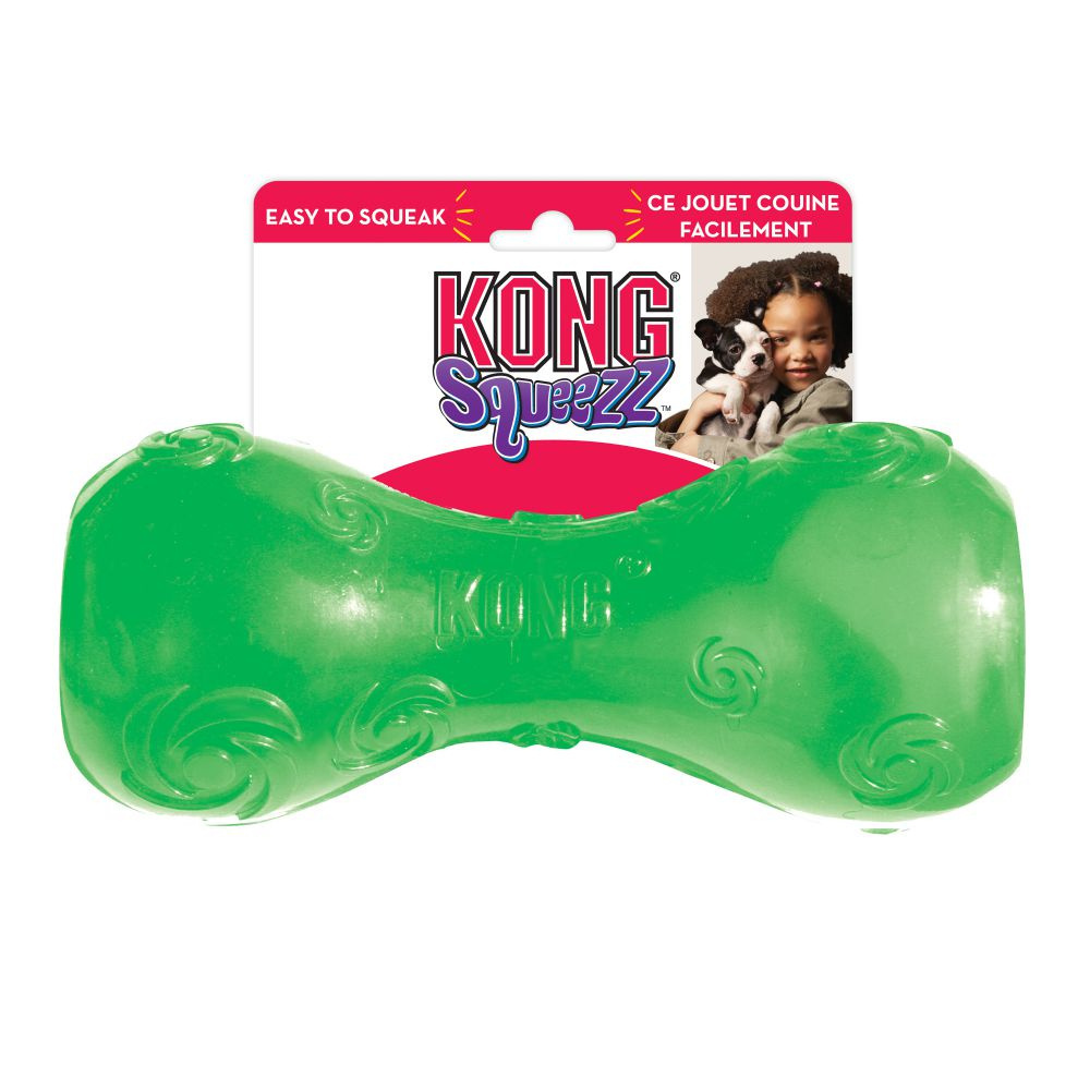 
                  
                    Kong Squeezz Dumbbell Dog Toy
                  
                