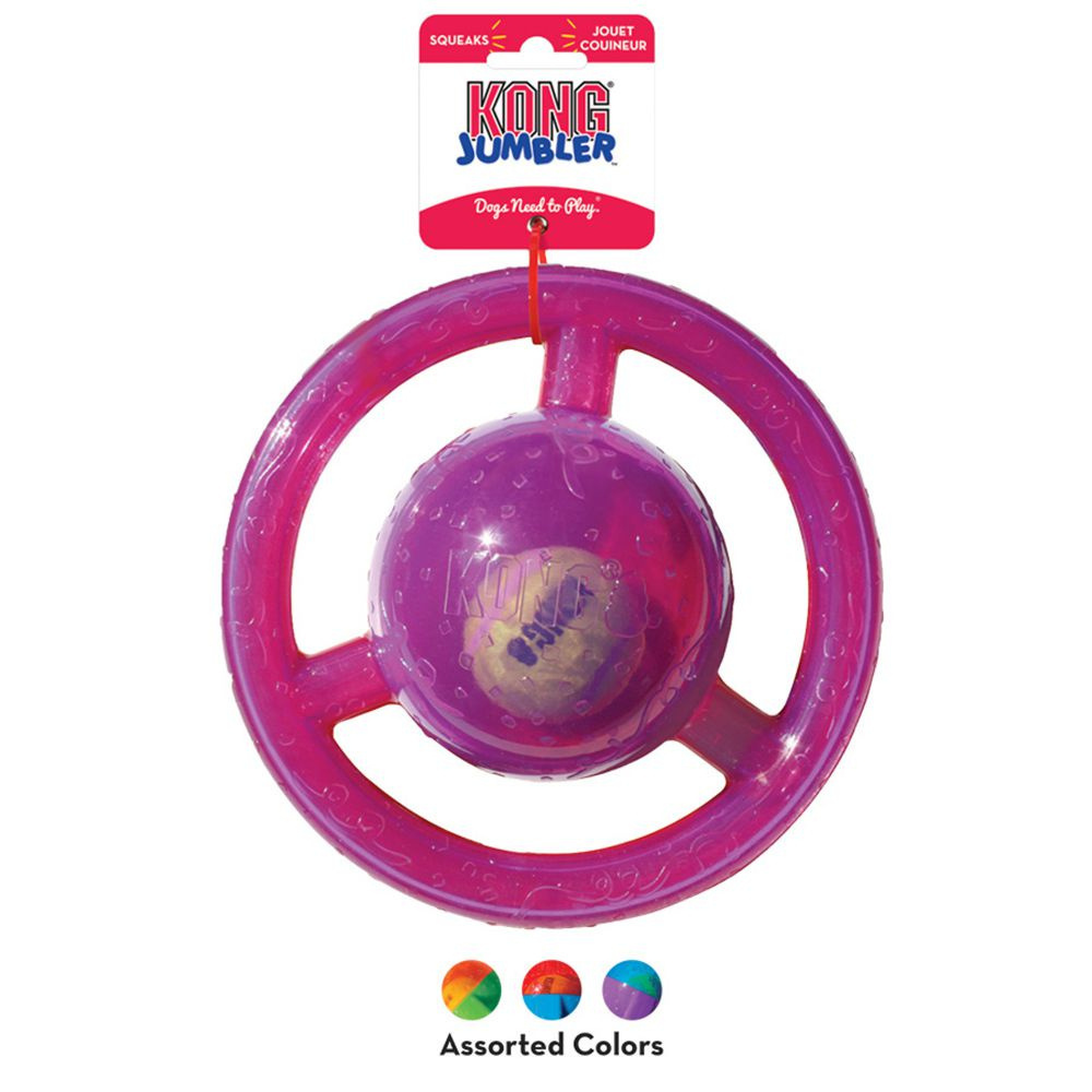 
                  
                    KONG Jumbler Shapes Disc Dog Toy
                  
                