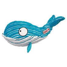 Load image into Gallery viewer, KONG CuteSeas Whale Crinkle Dog Toy