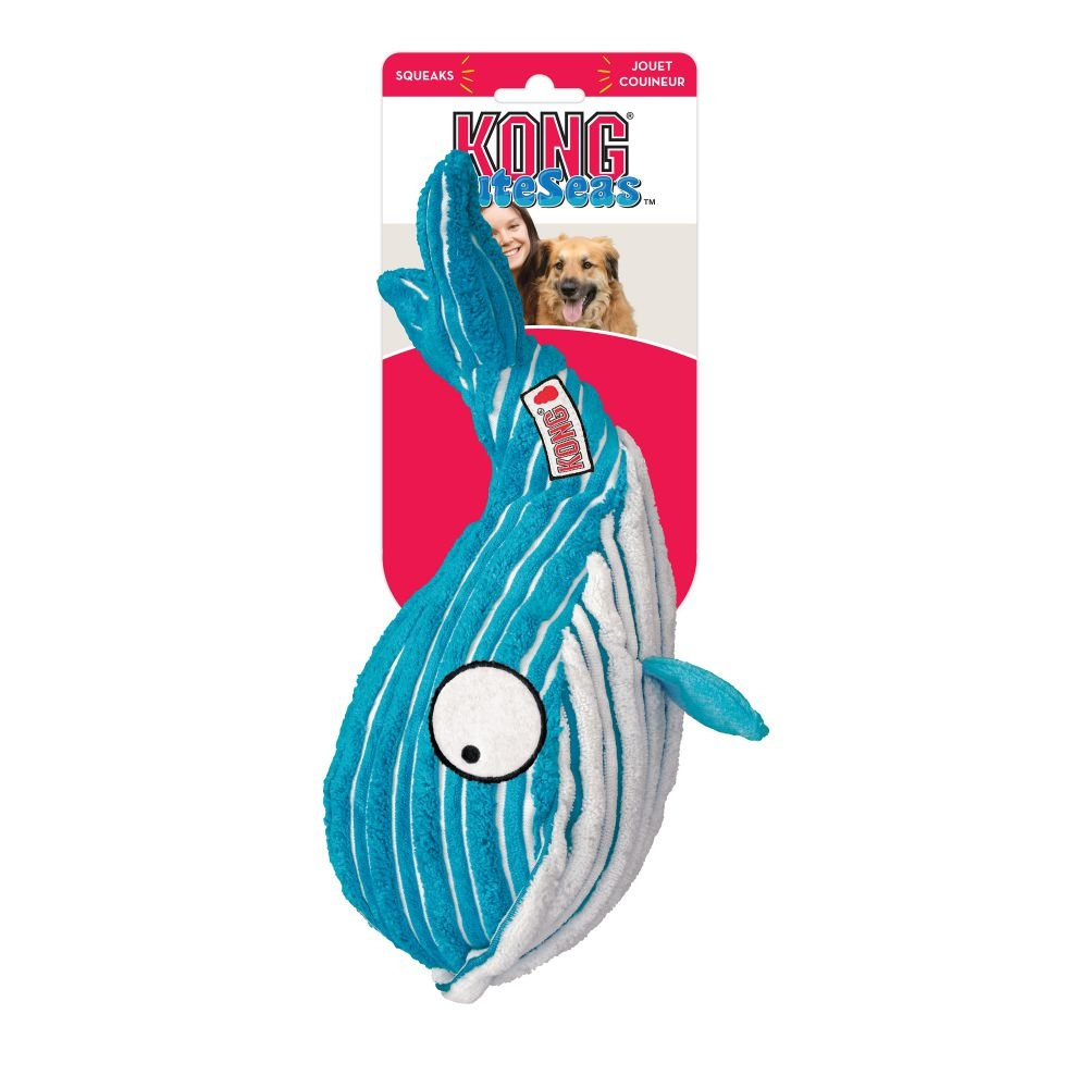 
                  
                    KONG CuteSeas Whale Crinkle Dog Toy
                  
                