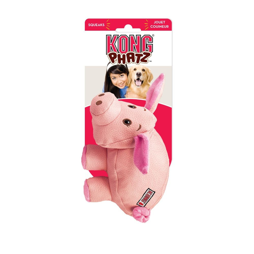 
                  
                    KONG Phatz Pig Plush Dog Toy
                  
                