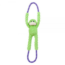 Load image into Gallery viewer, ZippyPaws Monkey RopeTugz Plush Dog Toy