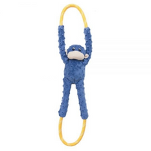 Load image into Gallery viewer, ZippyPaws Monkey RopeTugz Plush Dog Toy