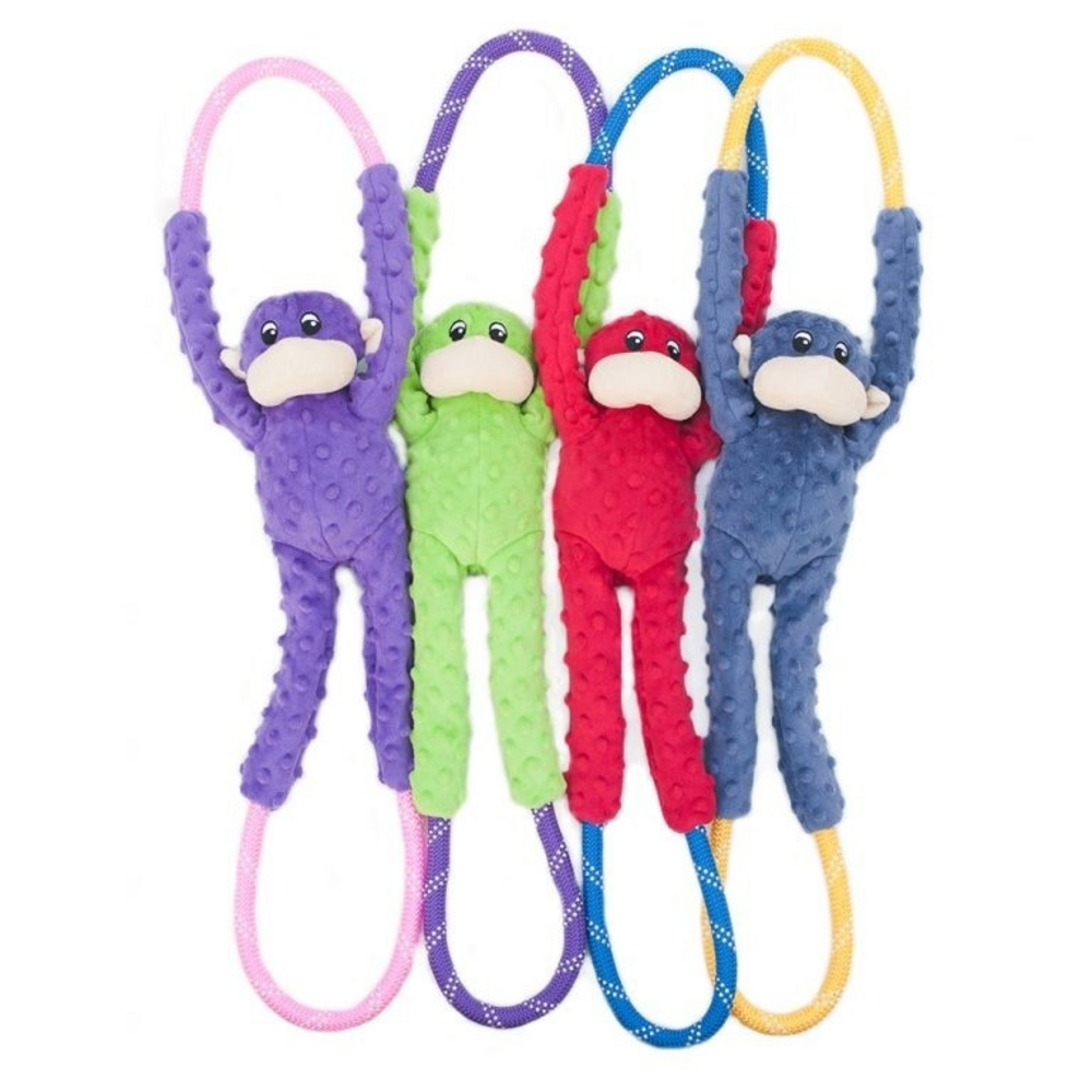 
                  
                    ZippyPaws Monkey RopeTugz Plush Dog Toy
                  
                