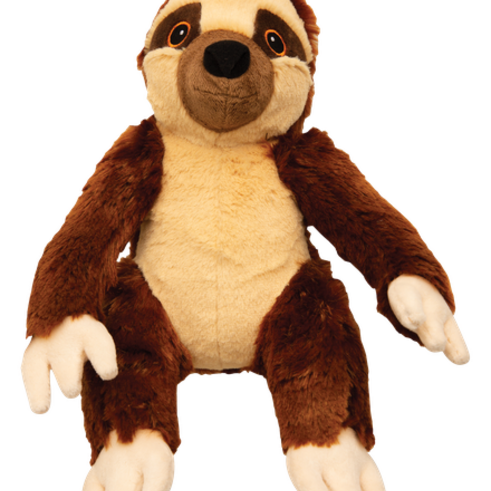 Snugarooz Sasha the Sloth Plush Dog Toy