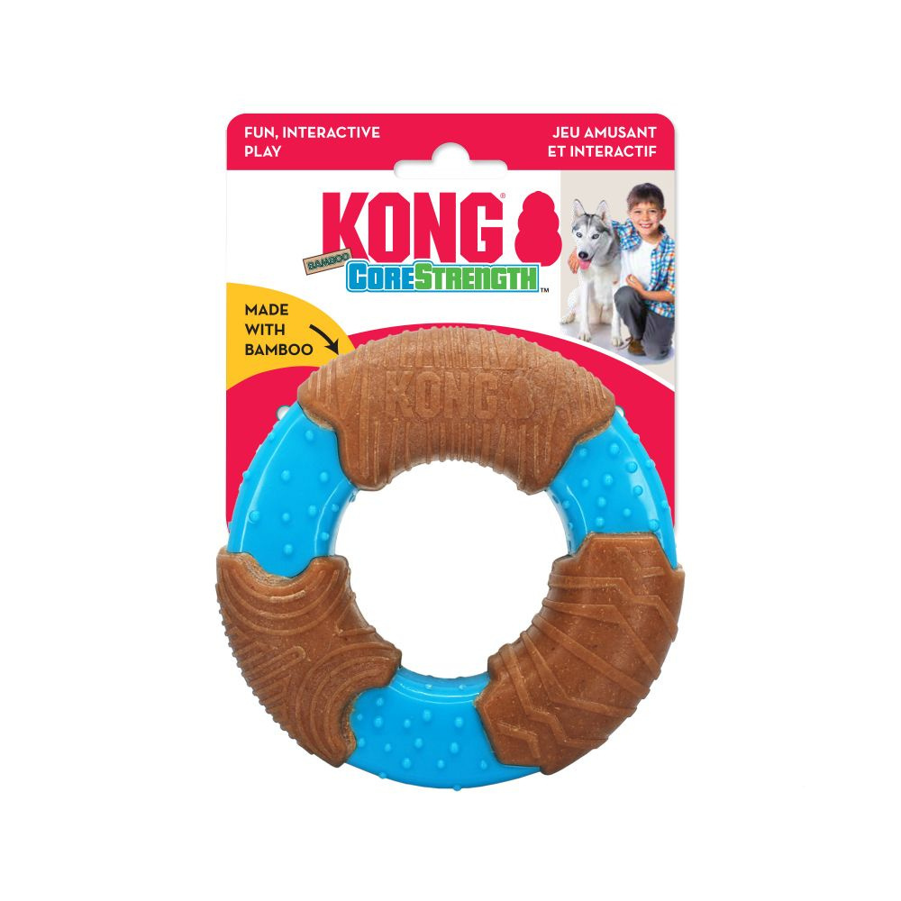 
                  
                    KONG CoreStrength Bamboo Ring Dog Toy
                  
                