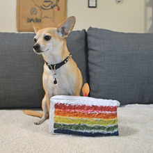 Load image into Gallery viewer, Doggijuana Get to the Pawty Cake