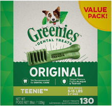 Load image into Gallery viewer, Greenies Teenie Original Dental Dog Chews