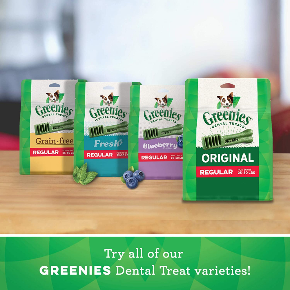 
                  
                    Greenies Adult Natural Dental Dog Treats Teenie Size, Original Flavor
                  
                