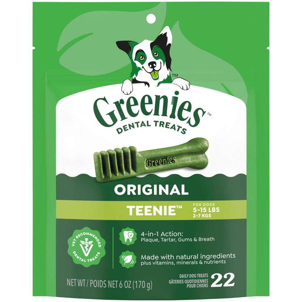 Greenies Original Dental Dog Chews Teenie