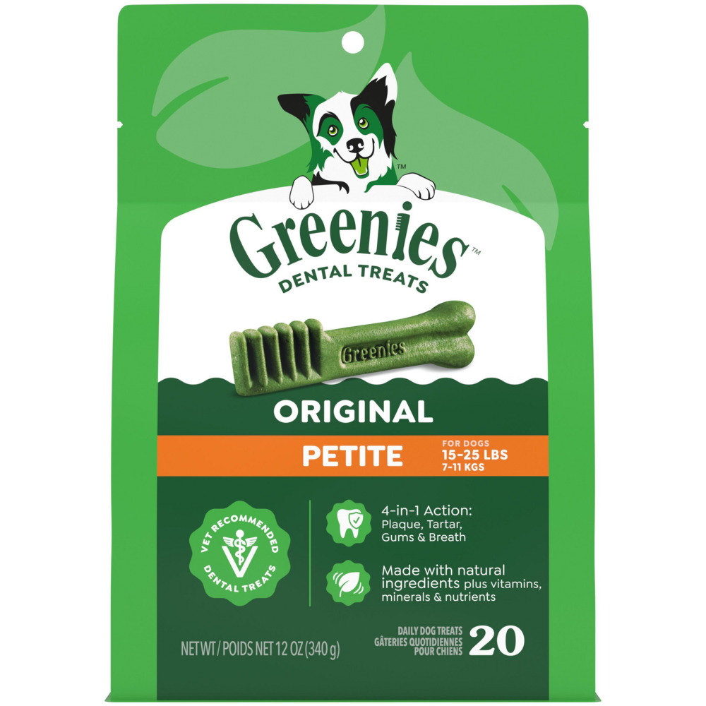 Greenies Original Dental Dog Chews Petite