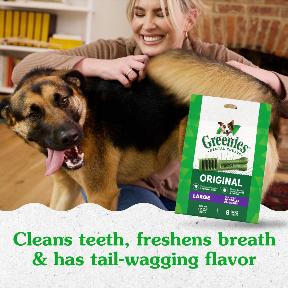 
                  
                    Greenies Large Original Dental Dog Chews
                  
                