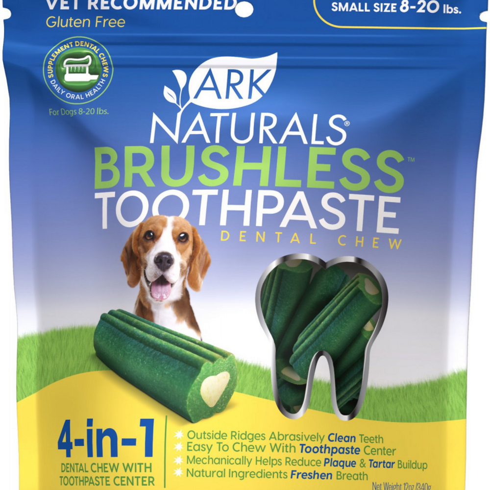 Ark Naturals Brushless Toothpaste Small Dog Treats