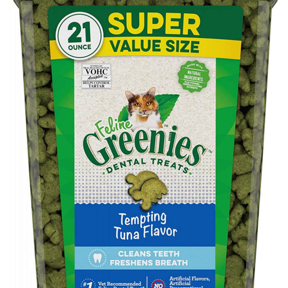 Greenies Feline Dental Tempting Tuna Flavor Cat Treats