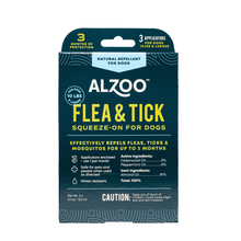 Load image into Gallery viewer, Alzoo Natural Flea &amp;Tick Squeeze On Dogs