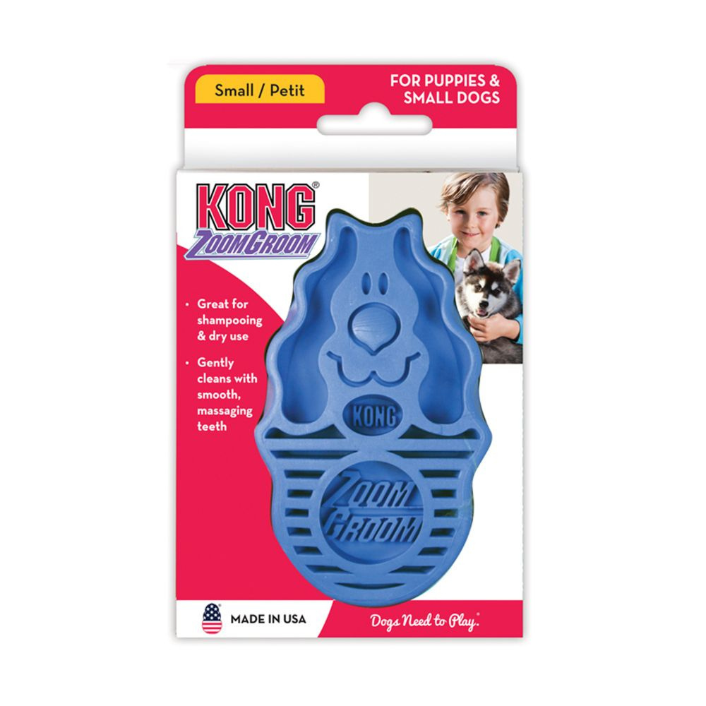 
                  
                    KONG ZoomGroom Brush for Dogs & Puppies
                  
                