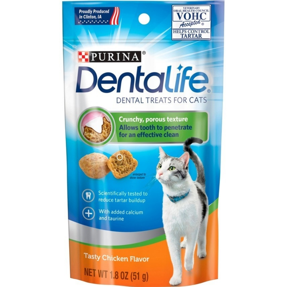 
                  
                    Purina Dentalife Adult Tasty Chicken Flavor Cat Dental Treats
                  
                