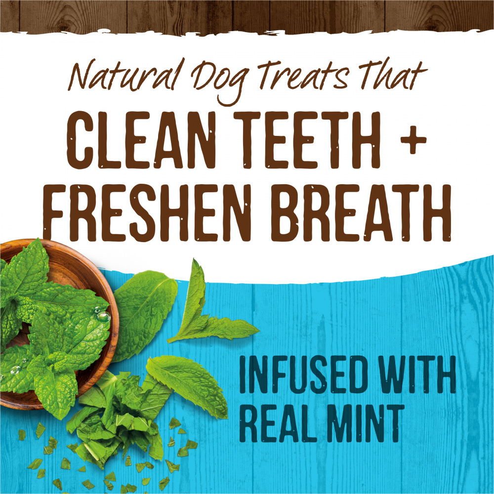 Merrick Fresh Kisses Mint Dental Dog Chews Large