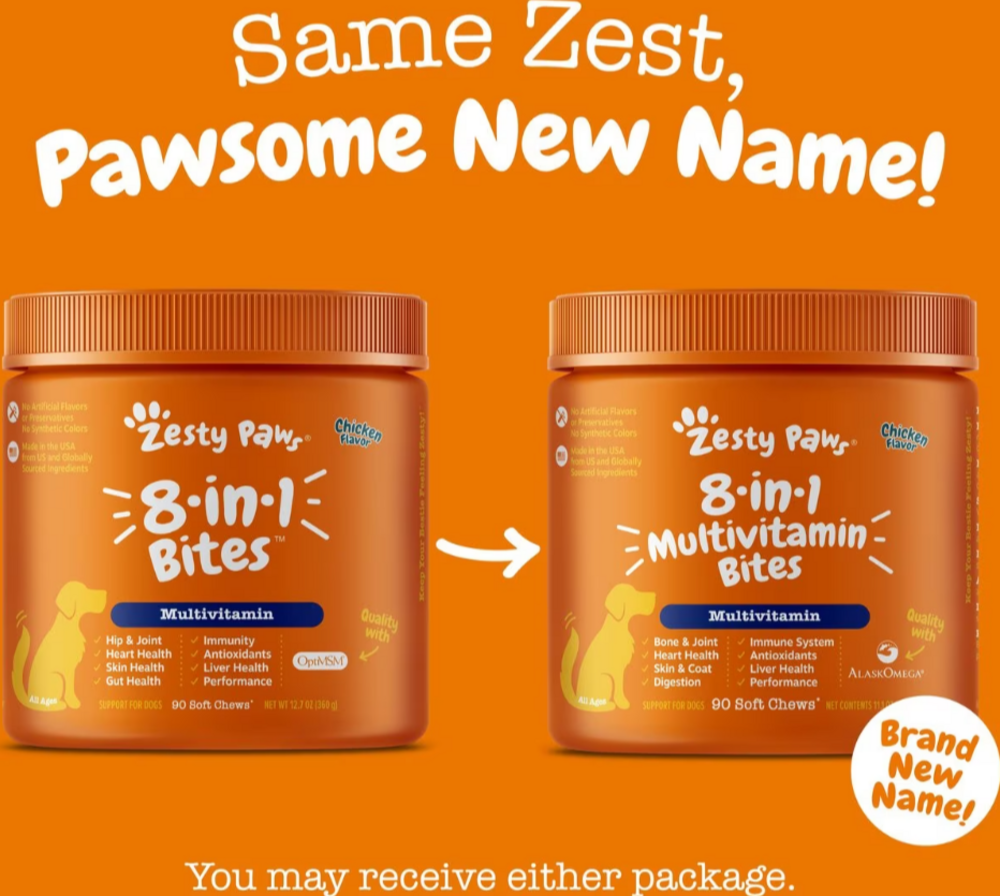 
                  
                    Zesty Paws 8-in 1 Multifunctional Bites Chicken 90ct
                  
                