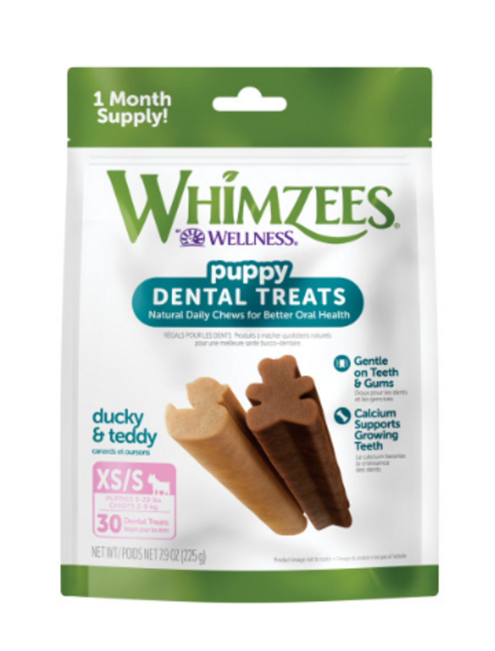 Whimzees Puppy Dental Chew Dog Treats