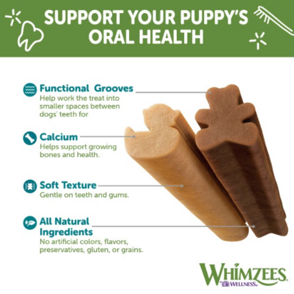 
                  
                    Whimzees Puppy Dental Chew Dog Treats
                  
                