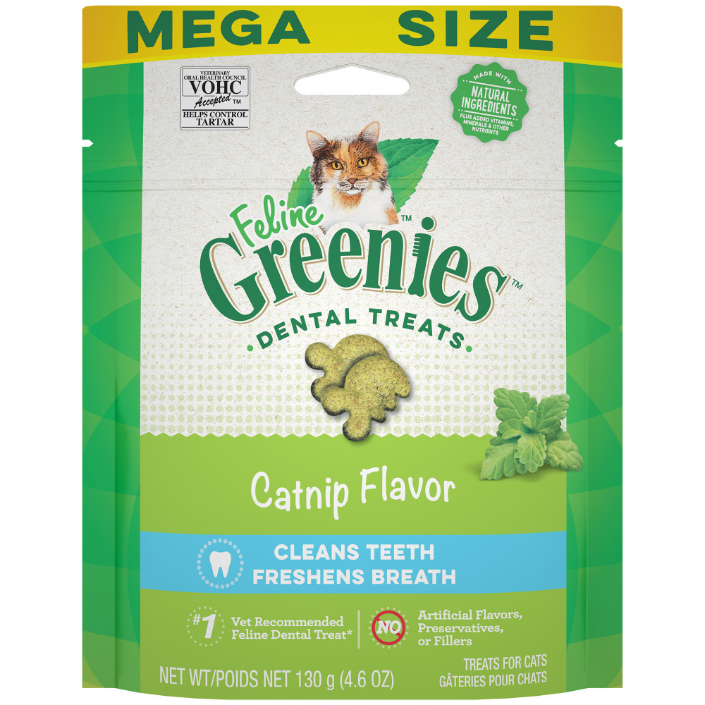 
                  
                    Feline Greenies Adult Natural Dental Care Catnip Flavor Cat Treats
                  
                