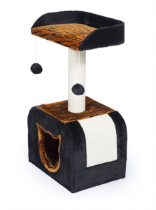 Prevue Tiger Hideaway Cat Tree