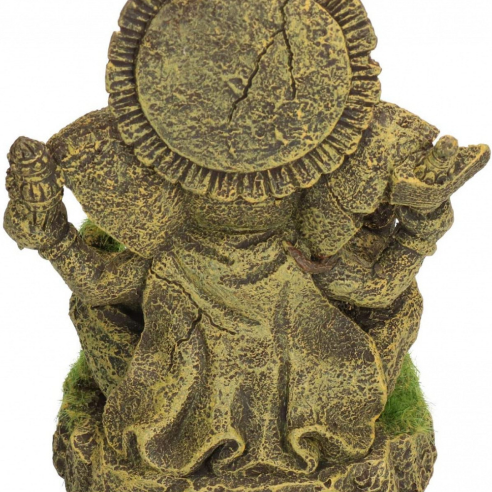 Blue Ribbon Exotic Environments Ganesha Statue With Moss Tank Accessory