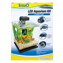 Load image into Gallery viewer, Tetra Water Wonders LED Black Aquarium Kit