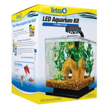 Load image into Gallery viewer, Tetra Water Wonders LED Black Aquarium Kit