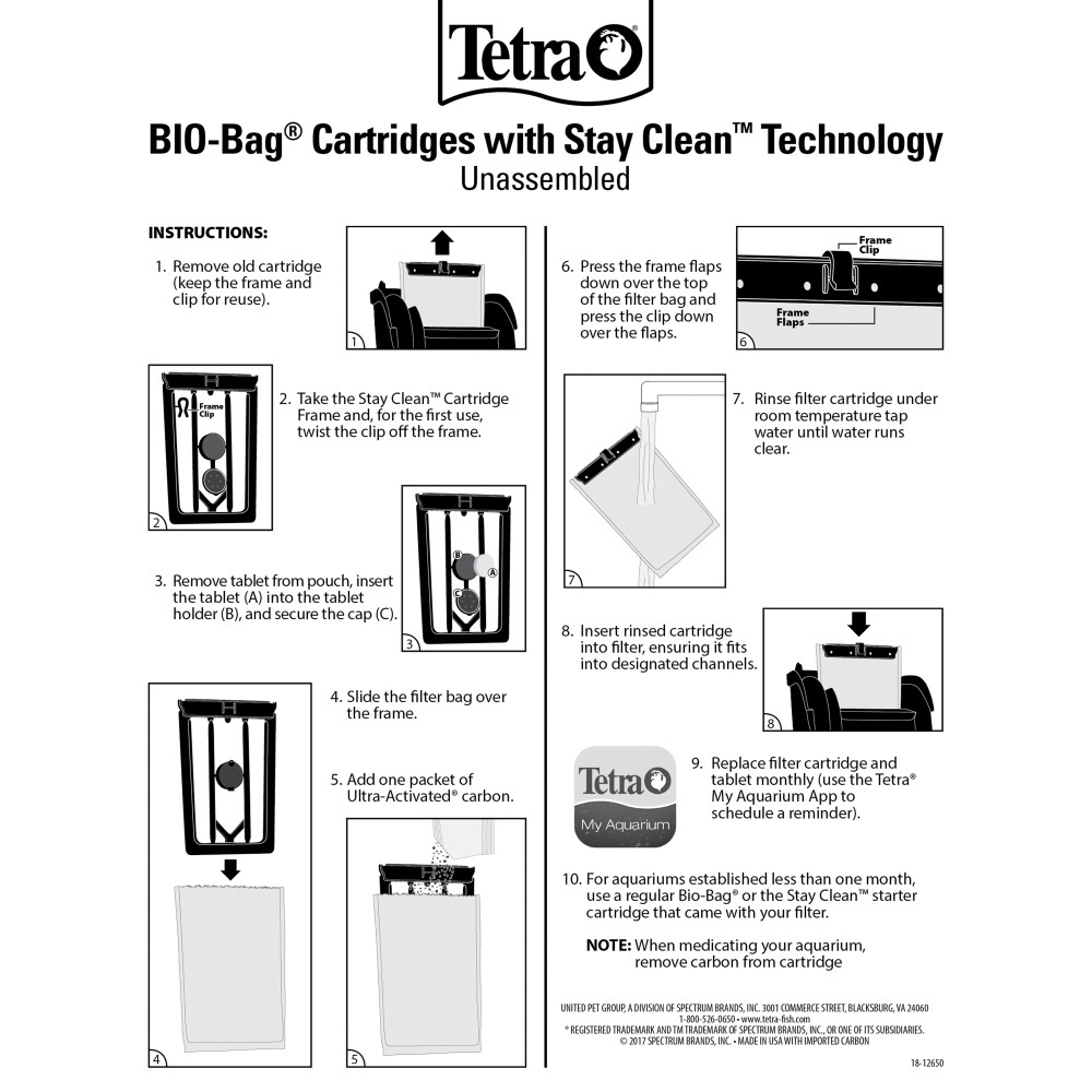 
                  
                    Tetra BIO-Bag Aquarium Filter Cartridge
                  
                