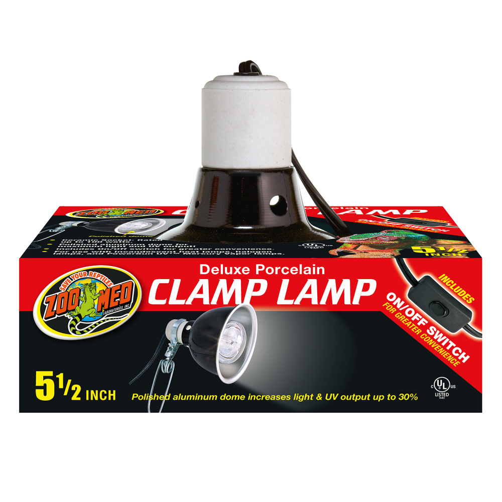 
                  
                    Zoo Med Deluxe Porcelain Clamp Lamp
                  
                