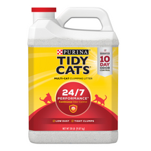 Load image into Gallery viewer, Tidy Cats Scoop 24/7 Performance Continuous Odor Control for Multiple Cats Cat Litter