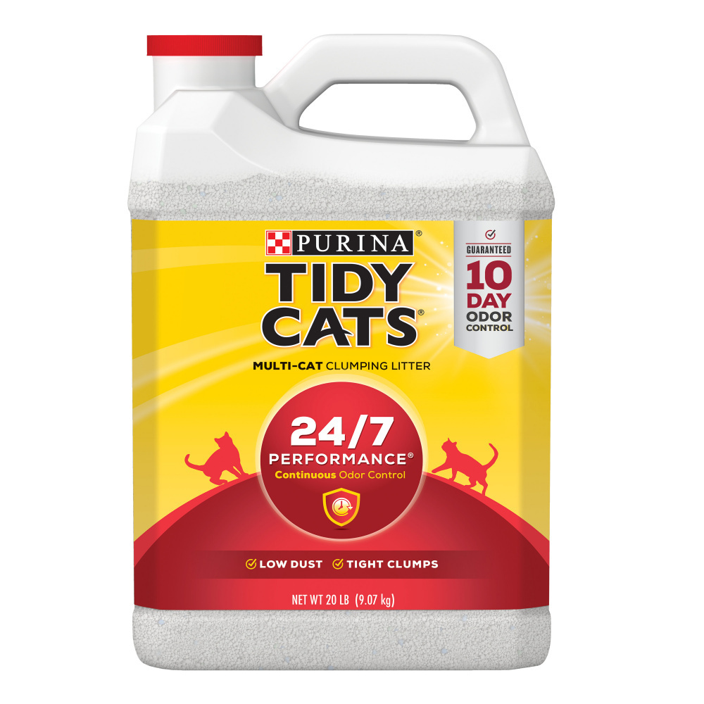 Tidy Cats Clumping Cat Litter, 24/7 Performance Multi Cat Litter