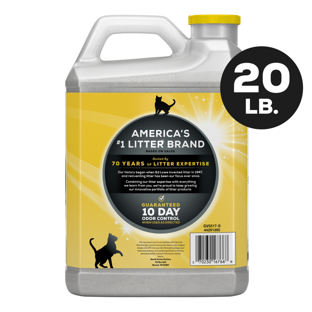 
                  
                    Tidy Cats 4-in-1 Strength Clumping Cat Litter
                  
                