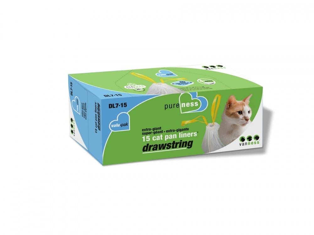 
                  
                    Van Ness Extra Giant Drawstring Cat Pan Liners Valu Pack
                  
                