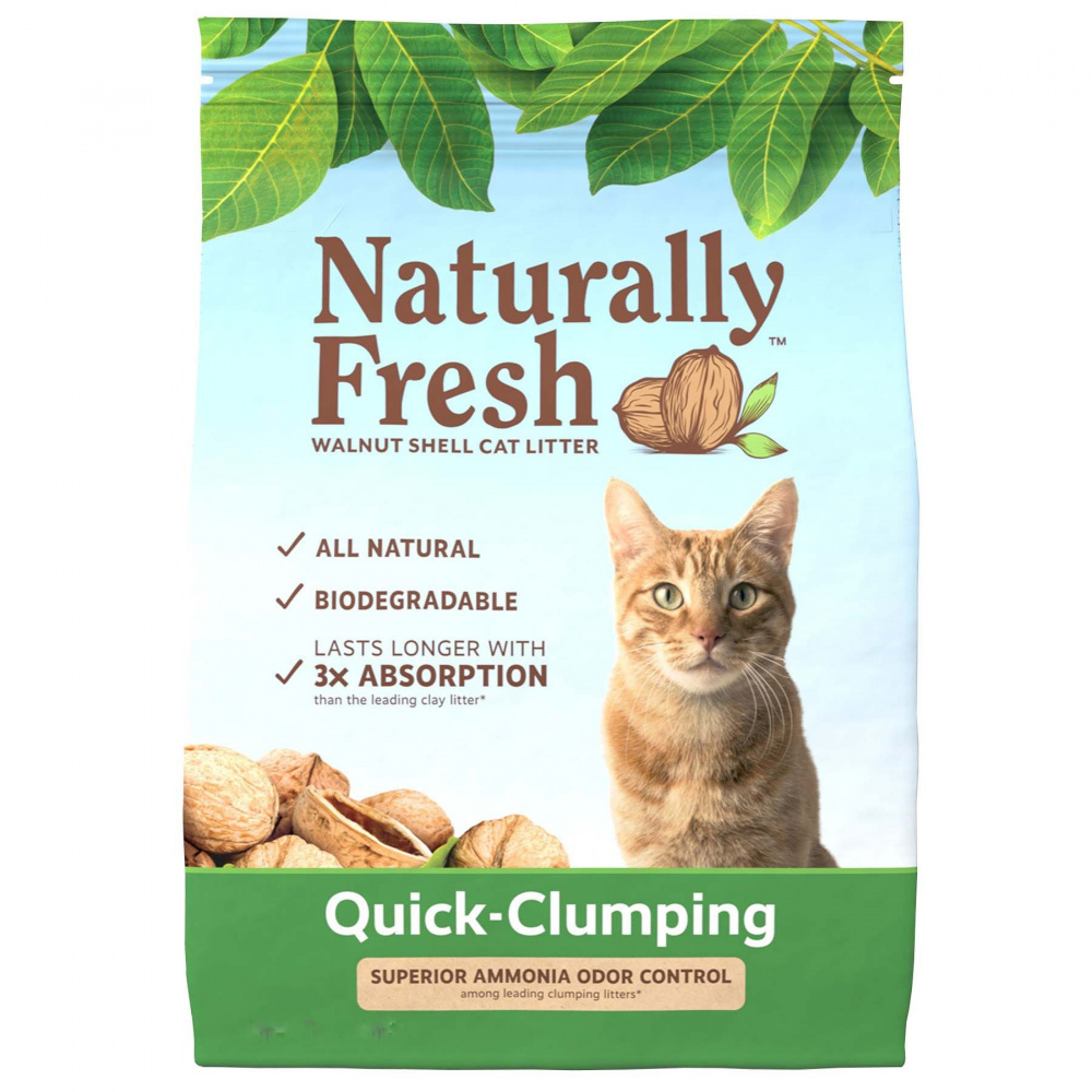 
                  
                    Naturally Fresh Walnut Based Quick Clumping Cat Litter
                  
                