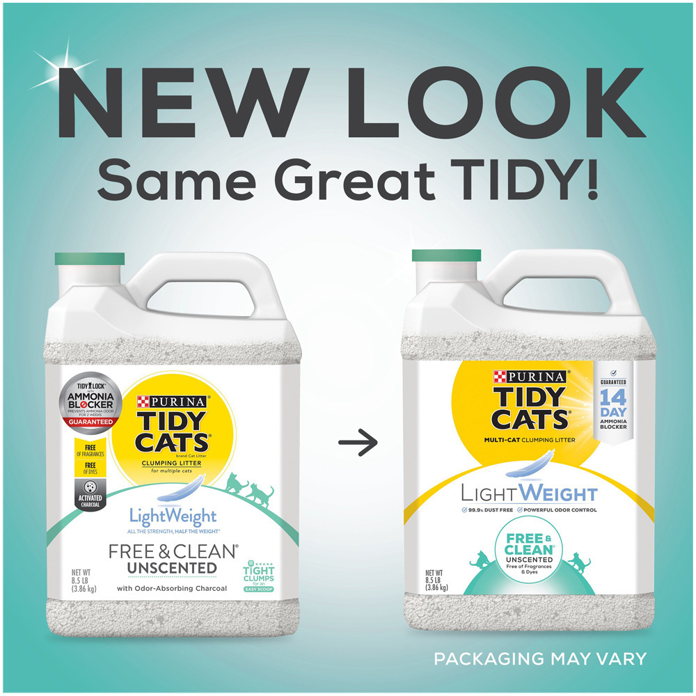 
                  
                    Tidy Cats Low Dust Clumping Cat Litter Lightweight Free & Clean Unscented Multi Cat Litter
                  
                