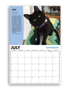 2025 Wisconsin Humane Society Calendar