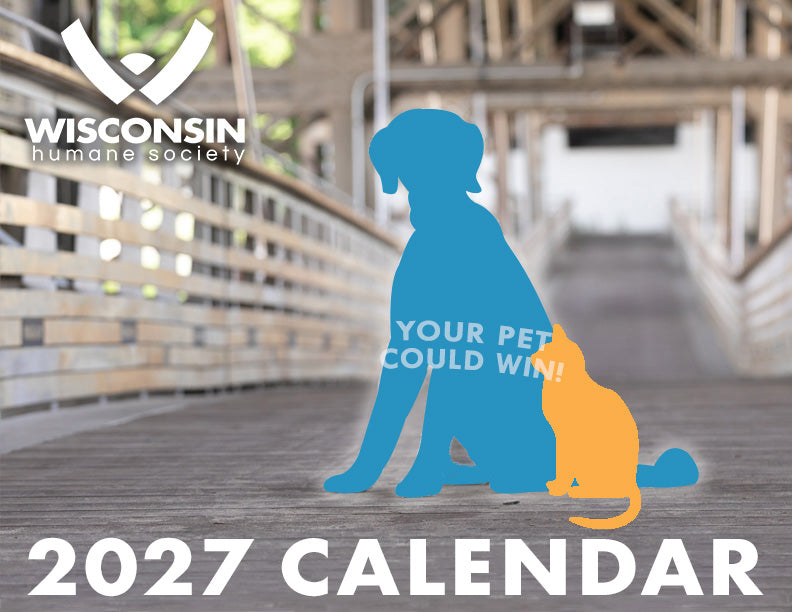 PRE-ORDER 2027 Wisconsin Humane Society Calendar