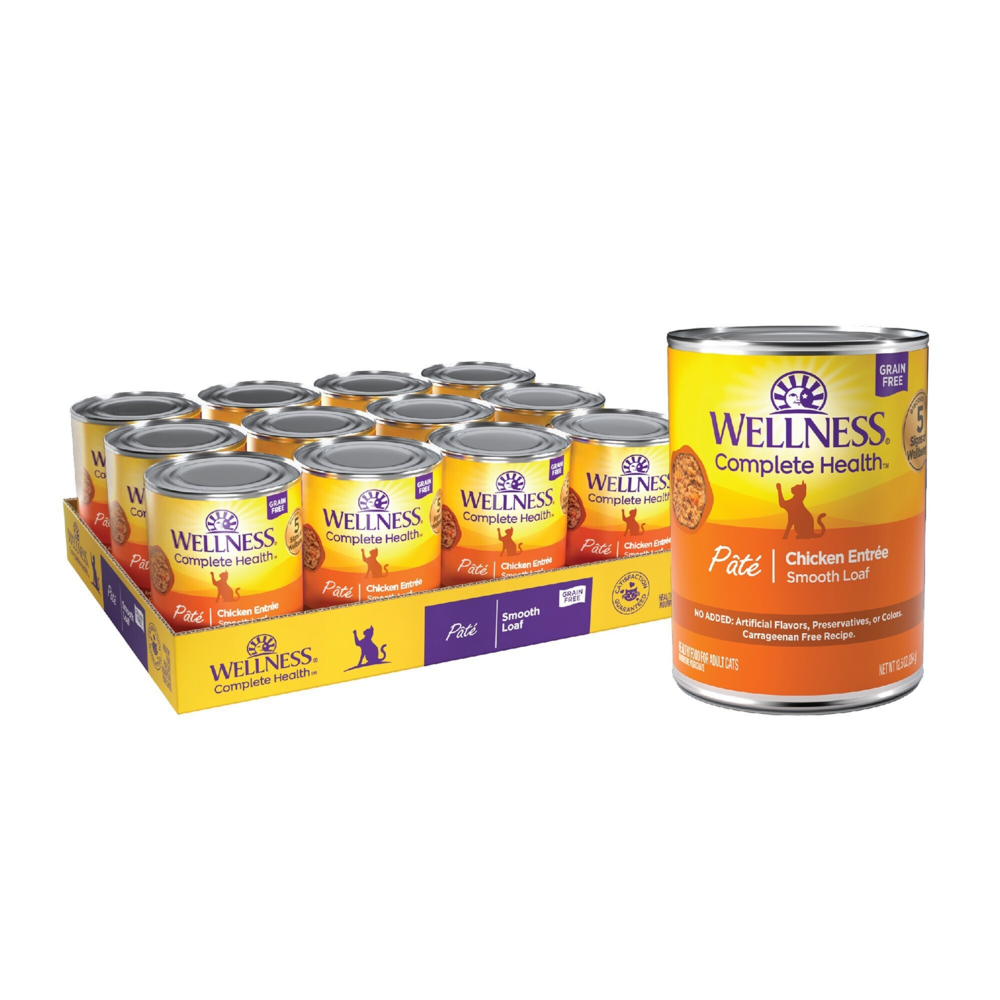 Wellness Complete Health Pate Chicken Entree Wet Cat Food