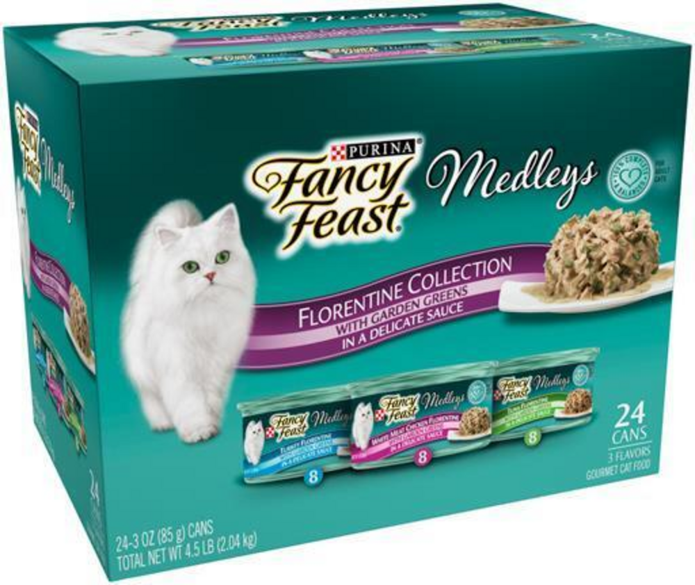 Fancy Feast Elegant Medleys Florentine Variety Pack Wet Cat Food