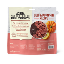 Load image into Gallery viewer, ACANA Singles Grain Free Limited Ingredients &amp; Freeze-Dried, Beef &amp; Pumpkin Dog Treats