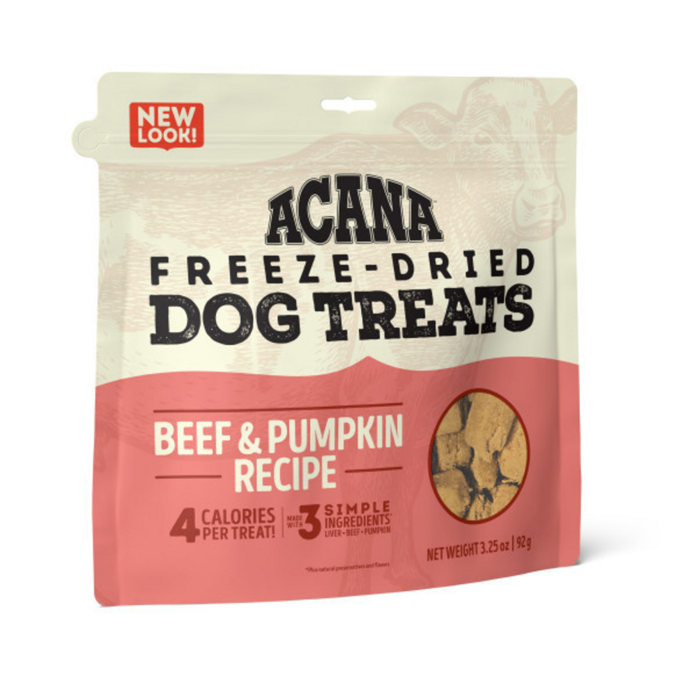 
                  
                    ACANA Singles Grain Free Limited Ingredients & Freeze-Dried, Beef & Pumpkin Dog Treats
                  
                