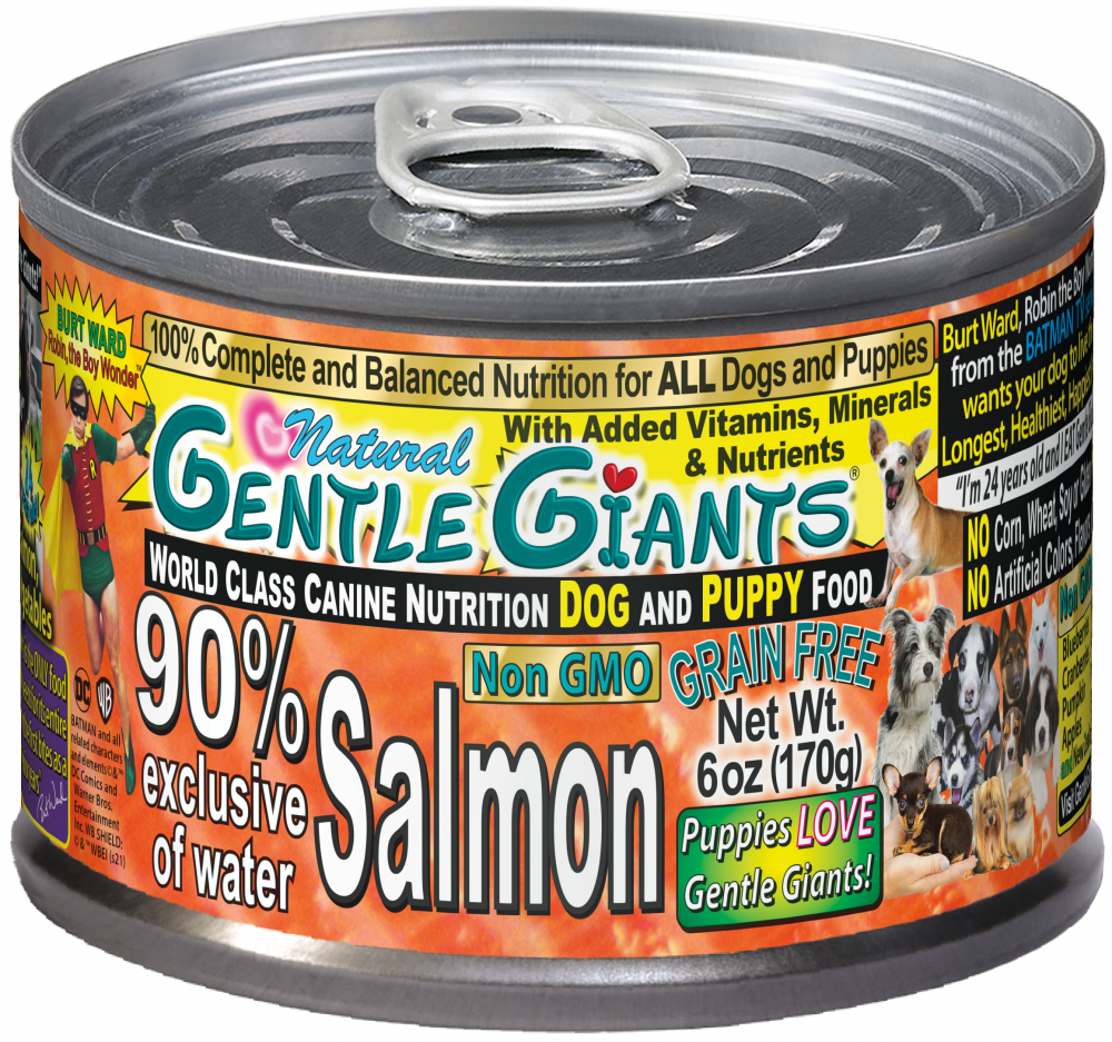 
                  
                    Gentle Giants Non-GMO Grain Free Salmon Dog And Puppy Can Food
                  
                